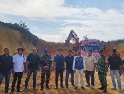 Tindak Lanjut Perintah Pimpinan TNI, Kodim 0313/Kampar Bersama Polri Tertibkan Aktivitas Galian C Ilegal di Tapung