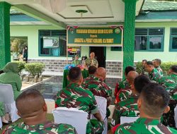 Dandim 0313/Kpr Laksanakan Kunjungan Kerja ke Makoramil 03/Bunu