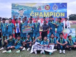 Dandim Cup 2025 Berakhir Meriah : Dandim 0313/ KPR Apresiasi Semangat Juang Pesepak Bola Muda
