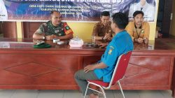 Mempererat Keakraban, Babinsa Komsos Dengan Perangkat Desa