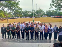 Wakili Dandim, Danramil 01/Bkn Hadiri Peringatan Hari Kesehatan Nasional Ke – 61 Tahun 2025