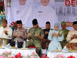 Dandim 0313/Kpr Hadiri Pawai Ta’aruf MTQ XXP Rokan Hulu, Ribuan Peserta Padati Jalanan Rambah