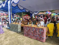 Pengenalan Ibadah Haji Sejak Dini, Babinsa Koramil 16/Tapung Pantau Pelaksanaan Simulasi Manasik Haji