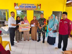 Agar Kegiatan Berjalan Dengan Lancar, Babinsa Koramil 16/Tapung Pantau Penyaluran BLT- DD