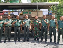 Kodim 0313/KPR Kirim Bantuan Logistik Untuk Korban Banjir di Sumatra dan Aceh, Dukungan Kemanusiaan Dari Riau