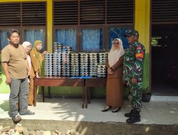 Anggota Koramil 05/KK Melaksanakan Monitoring Kegiatan Makan Bergizi Gratis