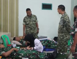 Kodim 0313/KPR Gelar Aksi Donor Darah Sambut Hari Juang TNI AD: Wujud Manunggal Dengan Rakyat Untuk Indonesia Sejahtera