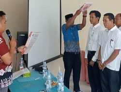 Direktur Bumdes Tabing, BP dan Ketua LPM Beserta Anggota Resmi Dilantik