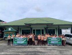 Saka Wira Kartika Kodim 0313/KPR Galang Dana Peduli Bencana Alam di Sumatera