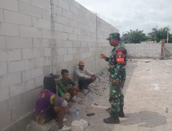 Peduli Dengan Generasi Muda, Babinsa Koramil 14/Kepenuhan Berikan Sosialisasi Bahaya Narkoba