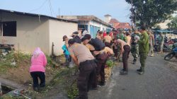 Wujudkan Program TNI Zero Waste, Personel Gabungan Gelar Goro Massal di Pasar Baru Pangkalan Kerinci