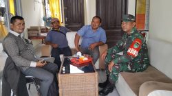 Lakukan Pembinaan Binjaring Teritorial, Babinsa Rutinkan Kegiatan Komsos Diwilayah Binaan