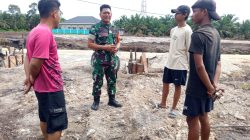 Himbau Temu Cepat Lapor Cepat Terkait Karhutla, Babinsa Komsos ke Warga Desa Binaan