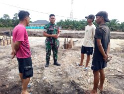 Himbau Temu Cepat Lapor Cepat Terkait Karhutla, Babinsa Komsos ke Warga Desa Binaan