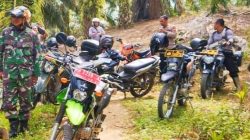 Langkah Pencegahan Karhutla Dilakukan Babinsa Koramil 02 Rambah Kodim 0313/KPR