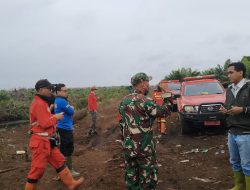 Danramil 03/Bunut Kapten Arh Mujiono Tekankan Maksimalisasi Pendinginan Karhutla di Desa Merbau