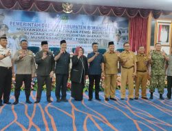 Hadiri Musrenbang, Danramil 10 Kunto Darussalam Kodim 0313/KPR Dorong Sinergi Dalam Pembangunan