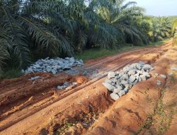 Tantangan Cuaca dan Medan, Prajurit Kodim 0313/KPR Tetap Siaga Kawal Pembangunan Jembatan Muara Musu