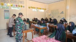 Babinsa Serda J.A. Sitorus Dampingi Penyaluran MBG ke Ponpes Amanatul Huda