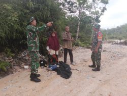 Cegah Karhutla, Babinsa Koramil 01/Bangkinang Intensifkan Patroli dan Sosialisasi di Kecamatan Salo