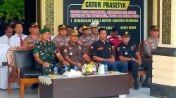 Perkuat Sinergitas, Danramil 01/Bkn Hadiri Gelar Apel Akbar Sabuk Kamtibmas 2026