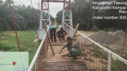 Menuju Tahap Akhir, Pembangunan Jembatan Gantung Garuda Tahap II Capai Progres 84,5%