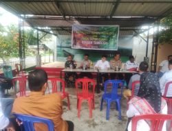 Lewat Sosialisasi, Babinsa Koramil Tambusai Terus Antisipasi Karhutla