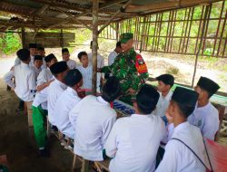 Danpos Kec Pelalawan Sosialisasikan Anti Bullying Serta Bahaya Narkoba Di MTSN Al – Hamadiyah