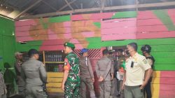Petugas Gabungan Melakukan Razia di Kabupaten Rokan Hulu