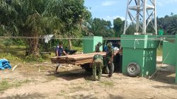 Logistik Lantai Tiba, Pembangunan Jembatan Garuda Muara Musu Bersiap Masuki Tahap Pemasangan Papan