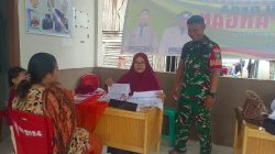 BABINSA 05/KAMPAR KIRI MONITORING KEGIATAN POSYANDU DI DESA BINAAN
