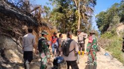 Respons Cepat Babinsa dan Polsek Rokan IV Koto Verifikasi Hotspot Karhutla di Cipang Kiri Hulu