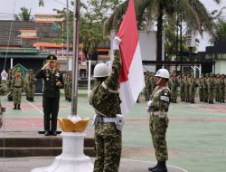 Kodim 0313/Kpr Gelar Upacara Peringatan Hari Lahir Pancasila “Pancasila Pemersatu, Fondasi Perdamaian Dunia”