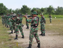 Kodim 0313/Kpr Gelar Latihan Menembak Semester I 2026, Perkuat Kemampuan dan Disiplin Prajurit