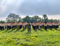 Gelar Kemah Bela Negara di Siabu, DPW PKS Riau Gandeng Babinsa Koramil 01/Bangkinang Gembleng Mental Ratusan Kader