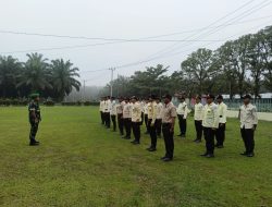 Latih PBB, Serka Dedy Junianto: Para Security Antusias dan Semangat Mengikuti Latihan Ini
