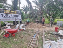 Pengeboran Sumur Bor PRA TMMD Ke-129 Kodim 0313/KPR Dikebut, Wujud Nyata Kepedulian TNI terhadap Kebutuhan Air Bersih Masyarakat