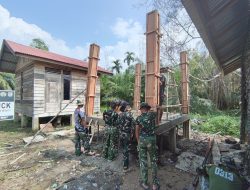 Kades Pangkalan Terap Puji Langkah Cepat Satgas TMMD Ke-129 Hadirkan Sarana MCK Modern Bagi Warga