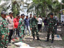 Pastikan Kesiapan Kunjungan Tim Wasev Mabesad, Dandim 0313/KPR Peninjauan Langsung Sasaran Fisik TMMD di Pangkalan Terap