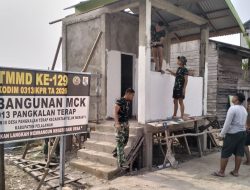 Hadirkan Fasilitas Sehat Bagi Siswa dan warga, Pembangunan MCK SD 013 Pangkalan Terap Segera Siap Digunakan