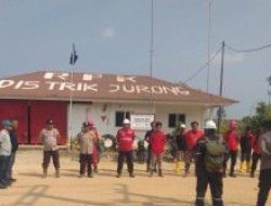 Babinsa Koramil 10 Kunto Darussalam Kodim 0313/KPR Hadiri Apel Kesiapsiagaan Pencegahan Karhutla