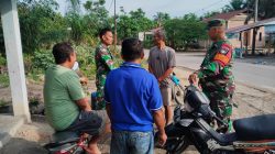 Kemarau Panjang, Danpos Pelalawan Intensifkan Patroli Pemantauan Karlahut Kewilayah Yang Rawan Kebakaran
