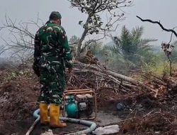 Tindak Lanjuti Instruksi Presiden RI, Kodim 0313/KPR Lakukan Aksi Cepat Pembuatan Sumur Bor di Titik Rawan Karhutla Desa Rimbo Panjang
