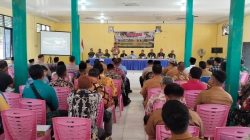 Tingkatkan Kesiapsiagaan dan Edukasi Masyarakat, Tim Penyuluh Mabes TNI Gelar Penyuluhan Karhutla di Aula Desa Kabun Rokan Hulu