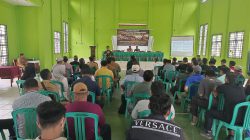 Edukasi Penanganan Karhutla, Tim Mabes TNI Gandeng Aparat Kecamatan dan Puluhan Warga Pelalawan