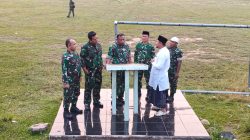 Lewat Subuh Berjemaah, Tim Mabes TNI Gelar Sosialisasi Karhutla dan Kunjungi Tugu Bersejarah di Desa Empat Balai