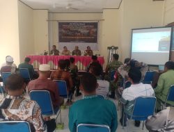 Gelorakan Bebas Asap, Tim Mabes TNI Sosialisasi Karhutla di Aula Camat Bangkinang